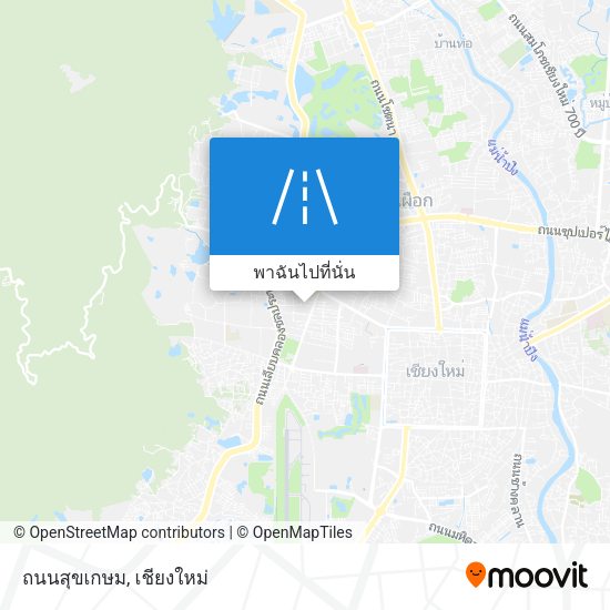 ถนนสุขเกษม แผนที่