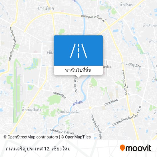 ถนนเจริญประเทศ 12 แผนที่