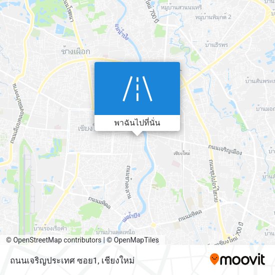 ถนนเจริญประเทศ ซอย1 แผนที่