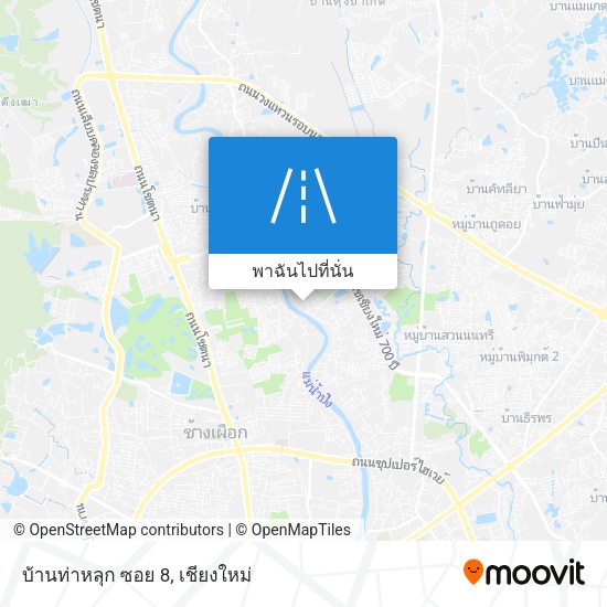 บ้านท่าหลุก ซอย 8 แผนที่