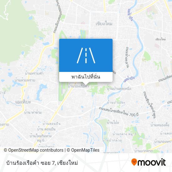 บ้านร้องเรือคำ ซอย 7 แผนที่