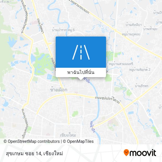สุขเกษม ซอย 14 แผนที่