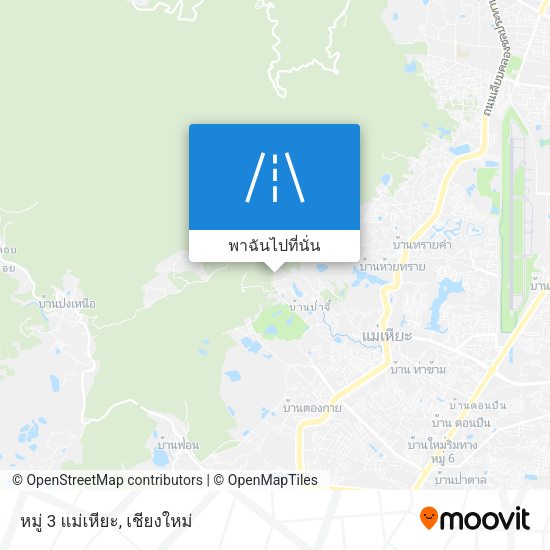 หมู่ 3 แม่เหียะ แผนที่