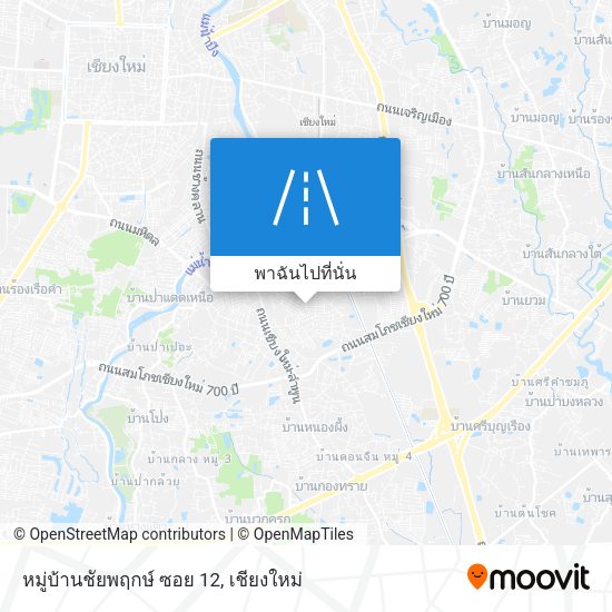 หมู่บ้านชัยพฤกษ์ ซอย 12 แผนที่