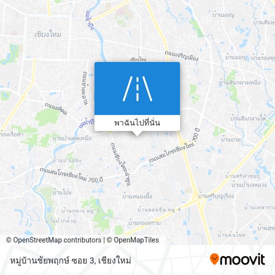 หมู่บ้านชัยพฤกษ์ ซอย 3 แผนที่