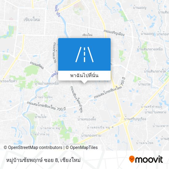 หมู่บ้านชัยพฤกษ์ ซอย 8 แผนที่