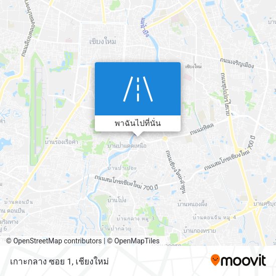 เกาะกลาง ซอย 1 แผนที่