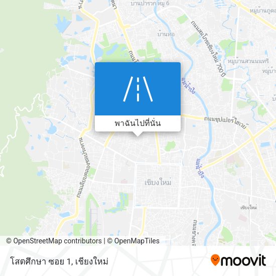 โสตศึกษา ซอย 1 แผนที่