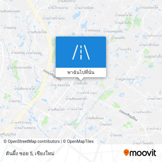 ต้นผึ้ง ซอย 5 แผนที่