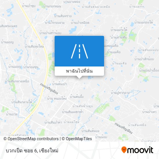 บวกเป็ด ซอย 6 แผนที่