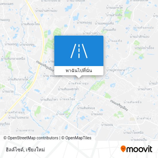 ฮิลล์ไซด์ แผนที่