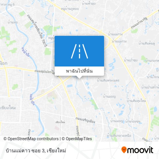 บ้านแม่คาว ซอย 3 แผนที่