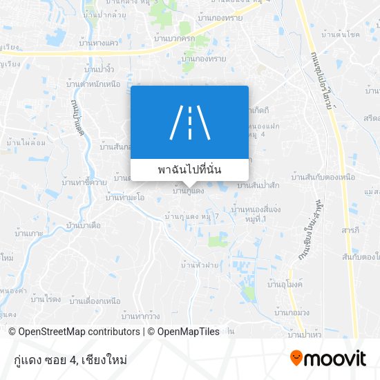 กู่แดง ซอย 4 แผนที่