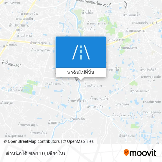 ตำหนักใต้ ซอย 10 แผนที่
