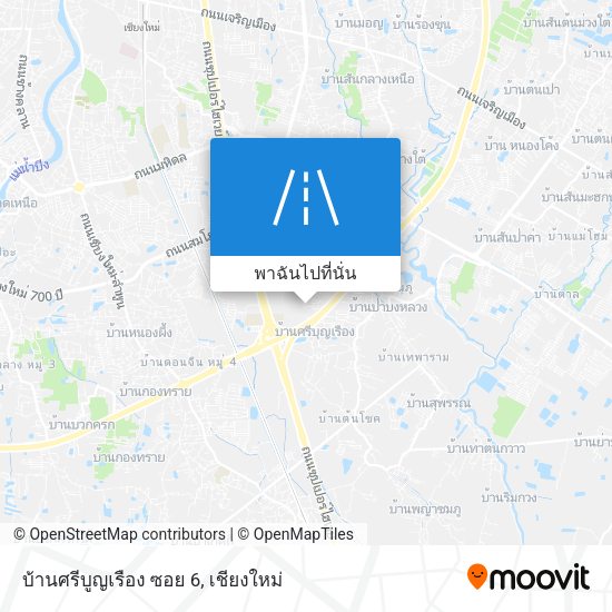 บ้านศรีบูญเรือง ซอย 6 แผนที่