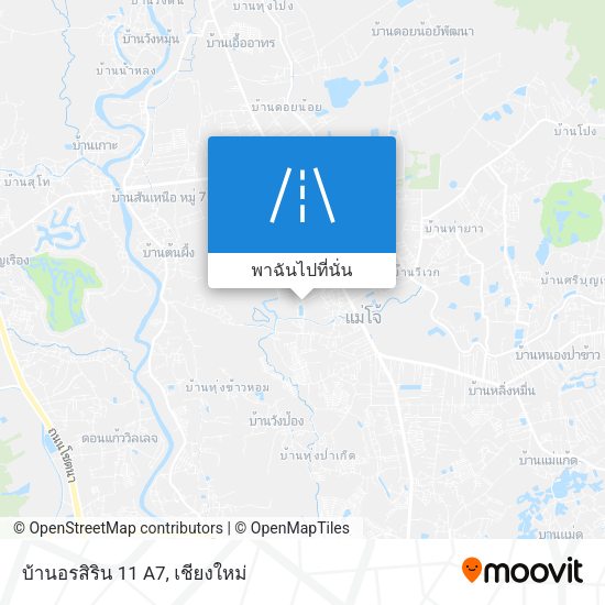 บ้านอรสิริน 11 A7 แผนที่