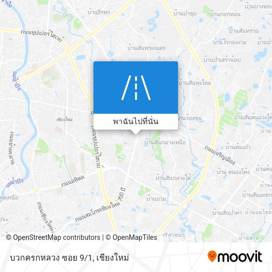 บวกครกหลวง ซอย 9/1 แผนที่