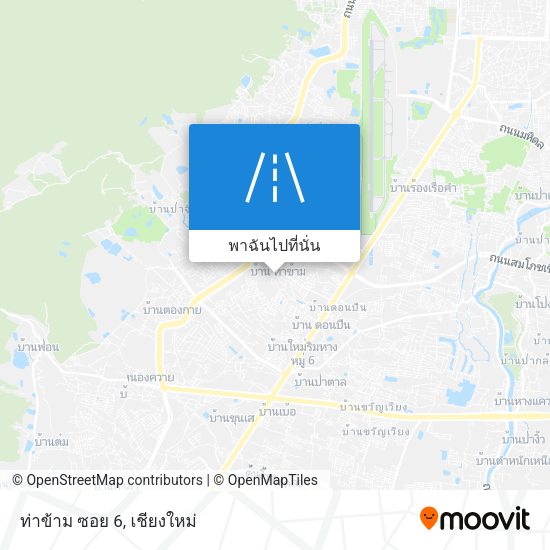 ท่าข้าม ซอย 6 แผนที่