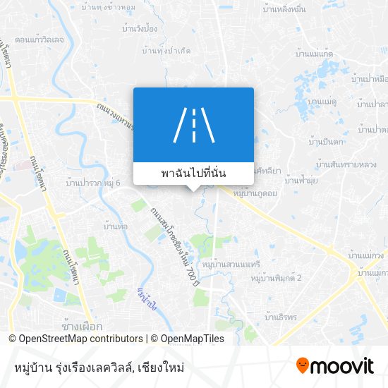 หมู่บ้าน รุ่งเรืองเลควิลล์ แผนที่