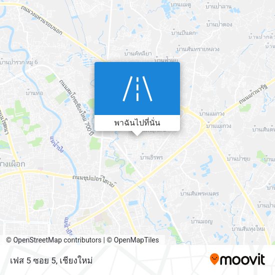 เฟส 5 ซอย 5 แผนที่