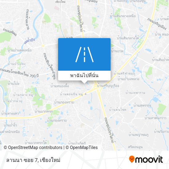 ลานนา ซอย 7 แผนที่