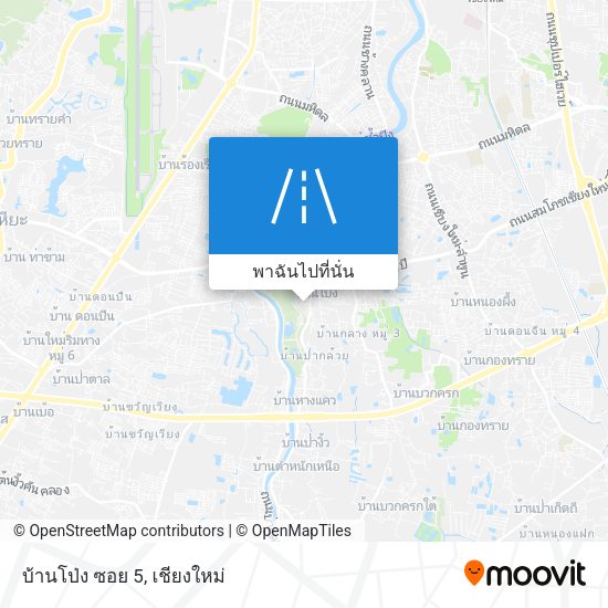 บ้านโป่ง ซอย 5 แผนที่