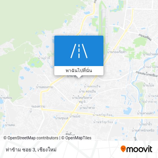 ท่าข้าม ซอย 3 แผนที่