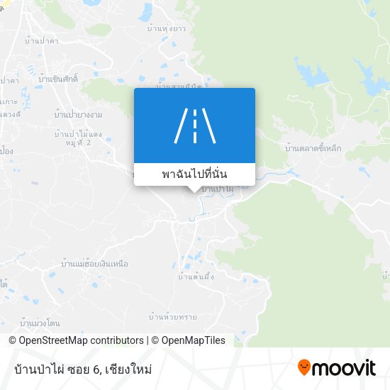 บ้านป่าไผ่ ซอย 6 แผนที่