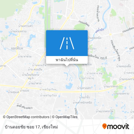 บ้านดอยชัย ซอย 17 แผนที่