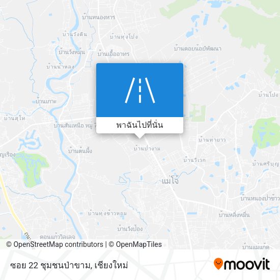 ซอย 22 ชุมชนป่าขาม แผนที่