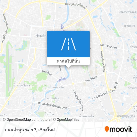 ถนนลำพูน ซอย 7 แผนที่