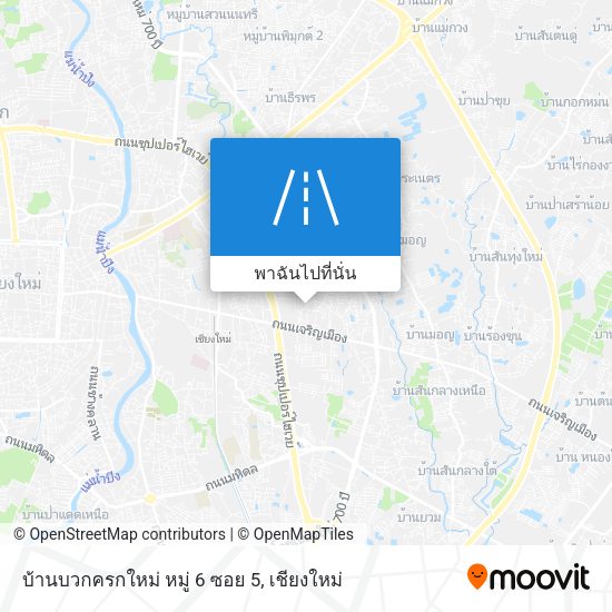 บ้านบวกครกใหม่ หมู่ 6 ซอย 5 แผนที่