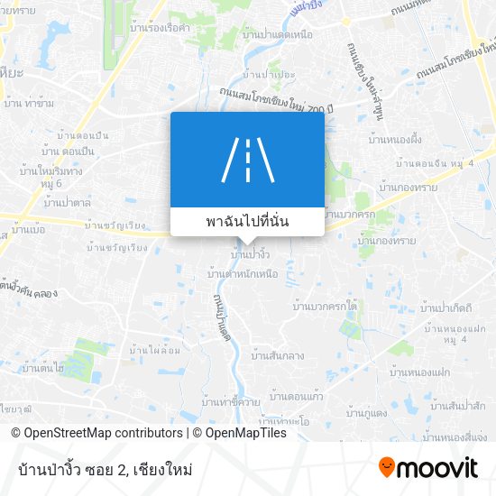 บ้านป่างิ้ว ซอย 2 แผนที่