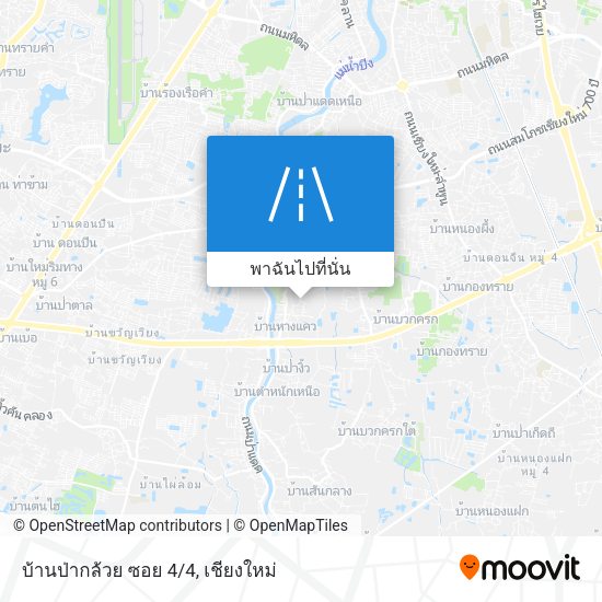 บ้านป่ากล้วย ซอย 4/4 แผนที่