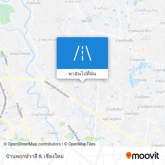 บ้านพฤกษ์วาลี 8 แผนที่