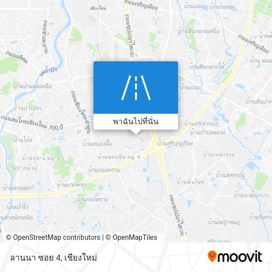 ลานนา ซอย 4 แผนที่