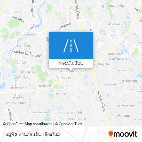 หมู่ที่ 3 บ้านดอนจืน แผนที่
