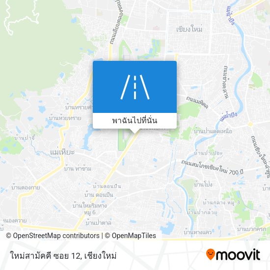 ใหม่สามัคคี ซอย 12 แผนที่
