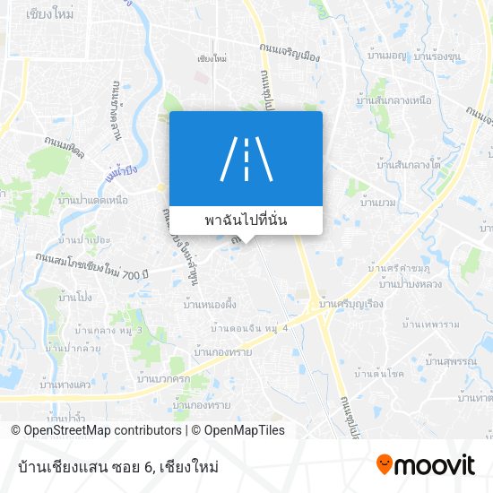 บ้านเชียงแสน ซอย 6 แผนที่