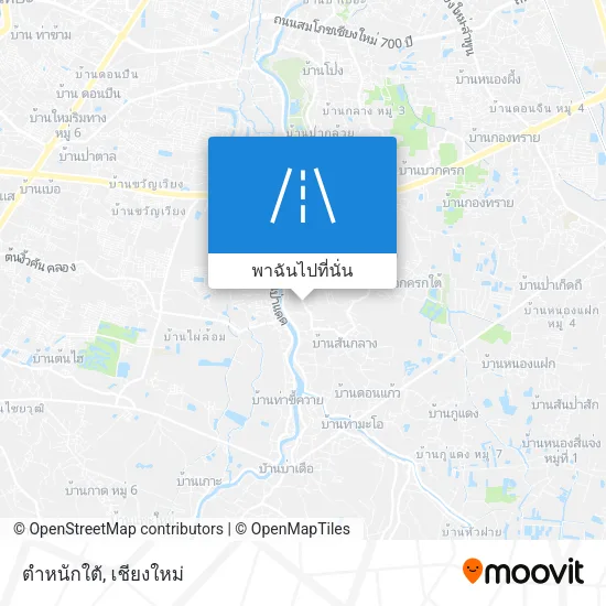 ตำหนักใต้ แผนที่