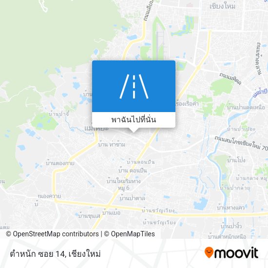 ตำหนัก ซอย 14 แผนที่