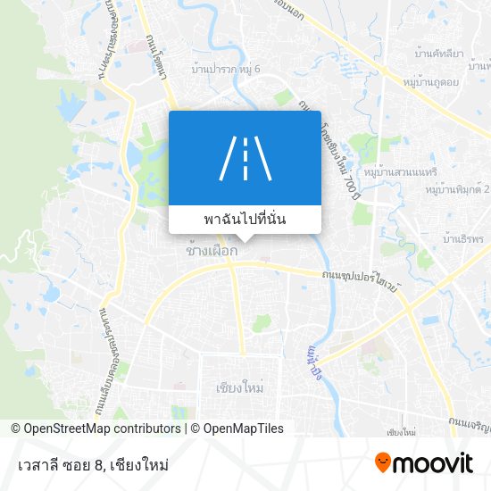 เวสาลี ซอย 8 แผนที่