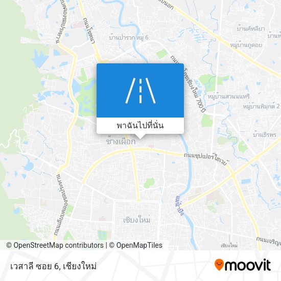 เวสาลี ซอย 6 แผนที่