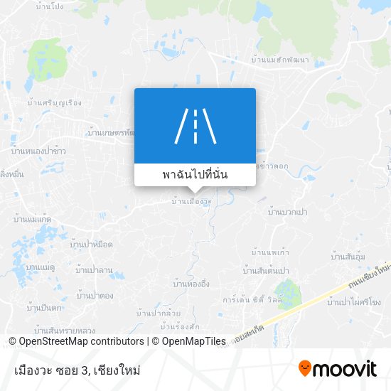 เมืองวะ ซอย 3 แผนที่