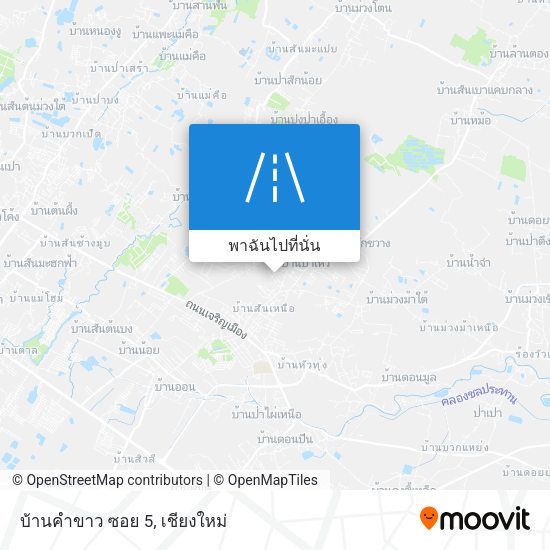 บ้านคำขาว ซอย 5 แผนที่