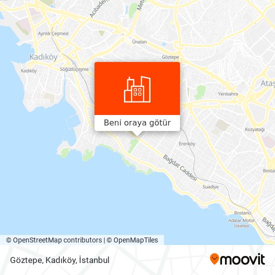 Göztepe, Kadıköy harita