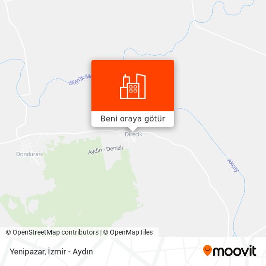 Yenipazar harita