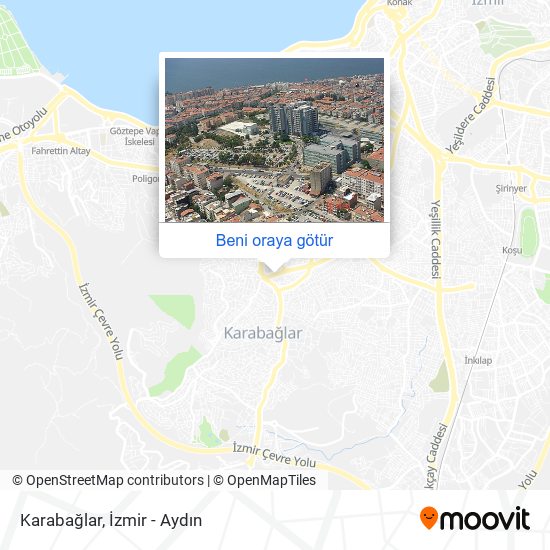 Karabağlar harita
