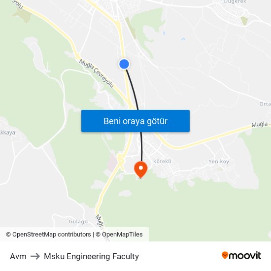 Avm to Msku Engineering Faculty map