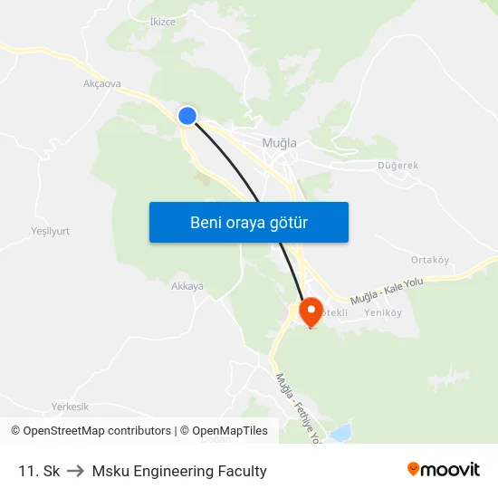 11. Sk to Msku Engineering Faculty map
